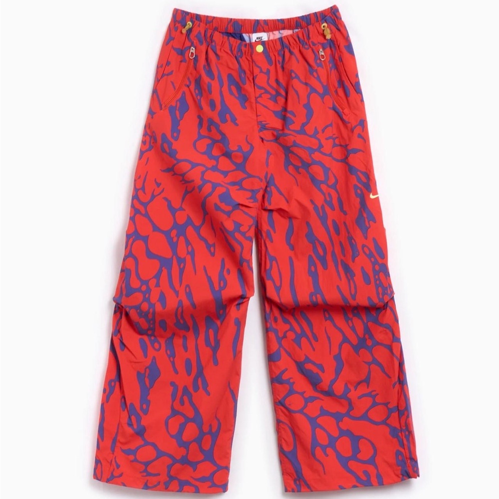 Nike vintage retro animal print graphic y2k loose fit wide baggy pants - Picture 6 of 16